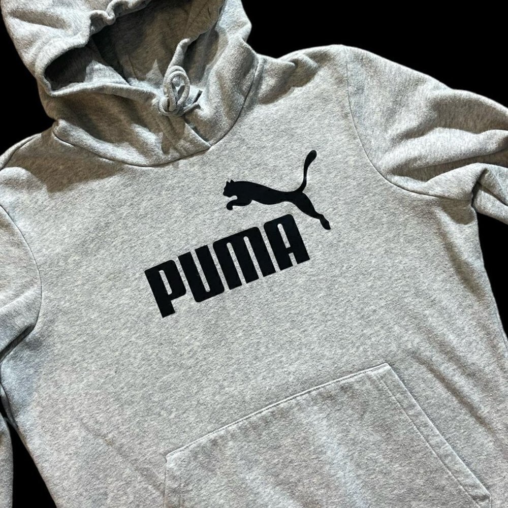 Womens Grey Puma hoodie sweatshirt